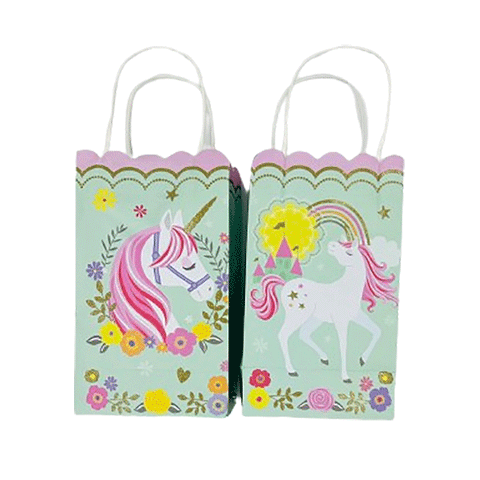 Enchanted Unicorn Glitter Treat Bag