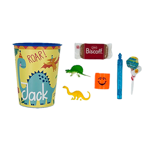 Dino Delight Personalised Party Cup