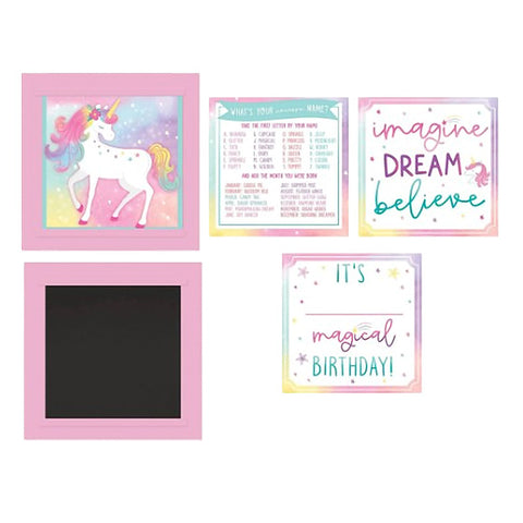 Enchanted Unicorn Customisable Sign