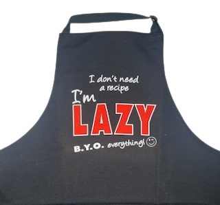I Am Lazy Apron