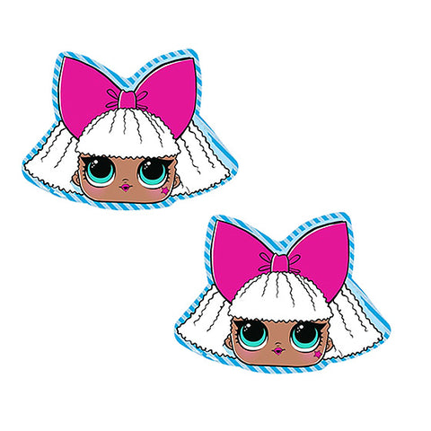 LOL Surprise Together 4EVA Shaped Paper Plates Pack Of 8