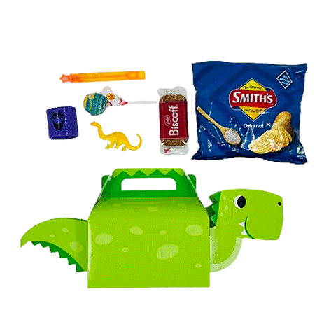Dino-shaped Delight Treat Box