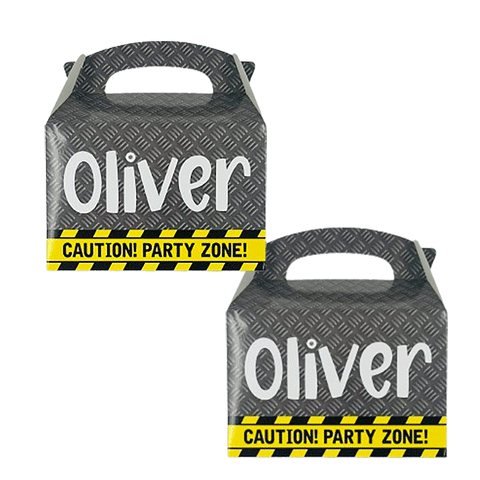 Construction Crew Party Personalised Pack