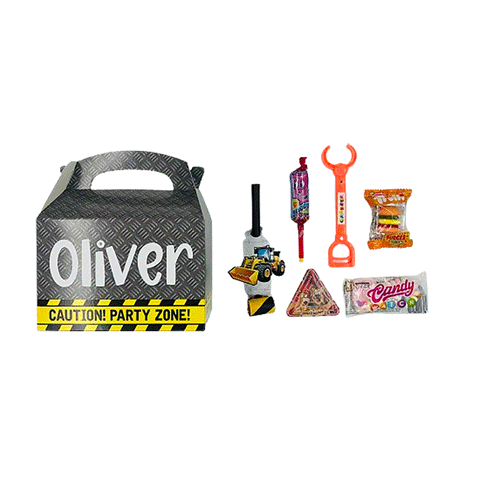 Construction Crew Party Personalised Pack