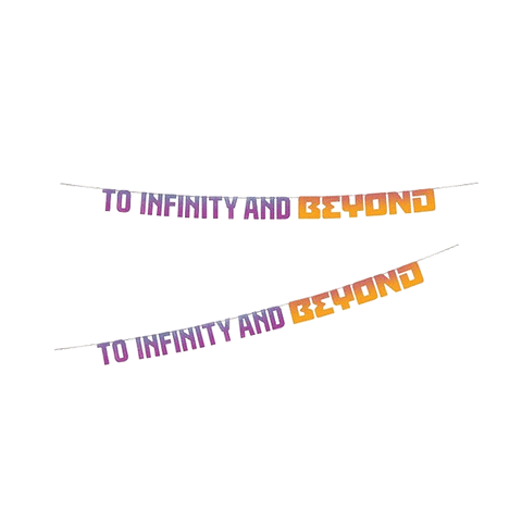 Buzz Lightyear To Infinity & Beyond Banner