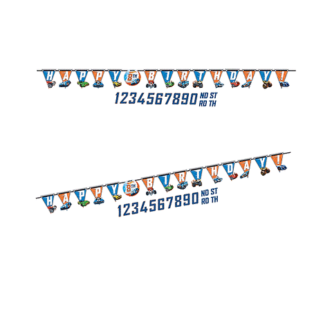 Hot Wheels Jumbo Add An Age Banner