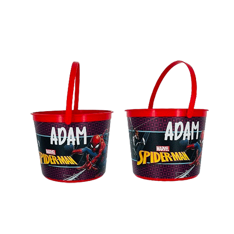 Spiderman Webbed Wonder Personalised Bucket Only