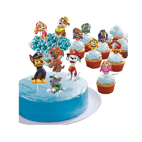 Paw Patrol Cake Topper Kit