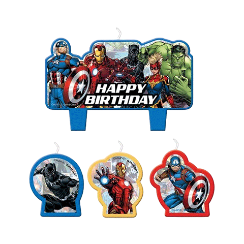 Avengers Candle Set