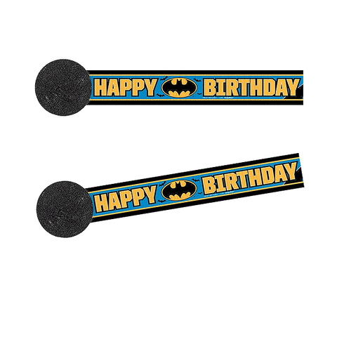 Batman Happy Birthday Crepe Streamer