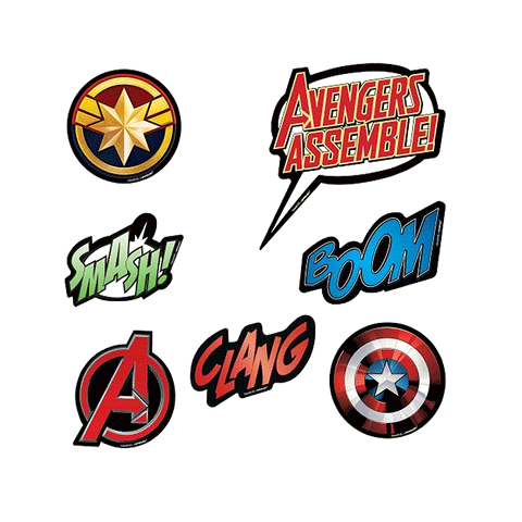 Avengers Vinyl Cutouts