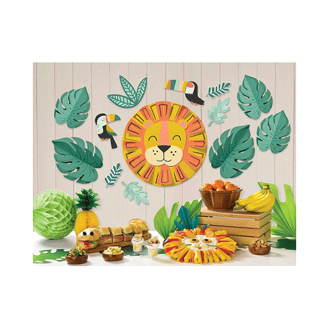 Get Wild Jungle Wall Decorating Kit