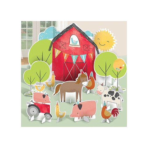 Barnyard Birthday Table Decorating Kit