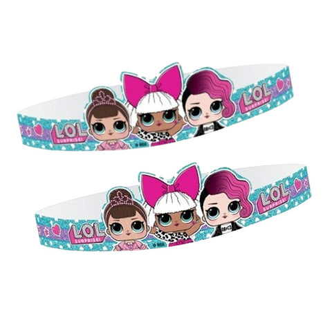 LOL Surprise Mini Paper Tiaras Pack Of 8