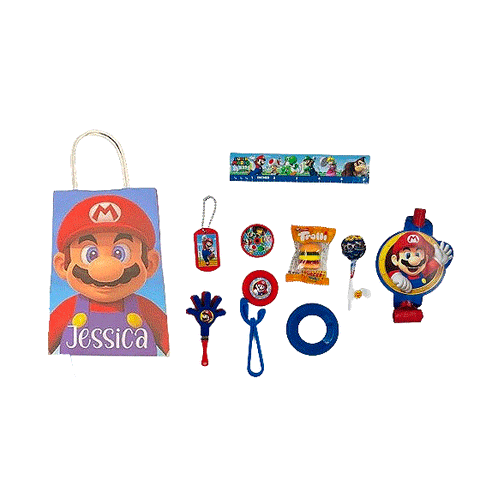Super Mario Personalised Party Mega Adventure Bag
