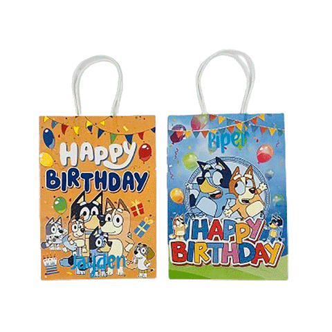 Bluey's Personalised Adventure Happy Birthday Fun Bag