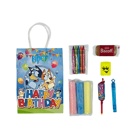 Bluey's Personalised Adventure Happy Birthday Fun Bag