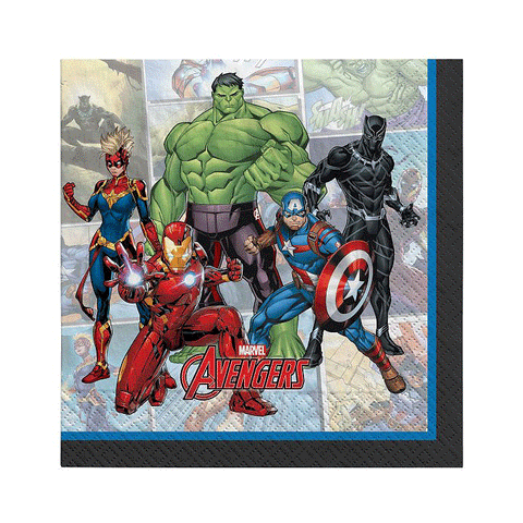 Avengers Lunch Napkins Pack of 16