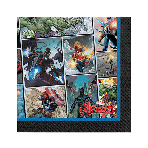 Avengers Unite Beverage Napkins Pack of 16