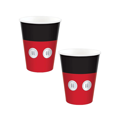 Mickey Mouse Party Cups Pack of 8