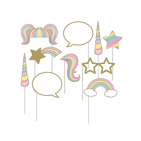 Unicorn Sparkle Photo Props