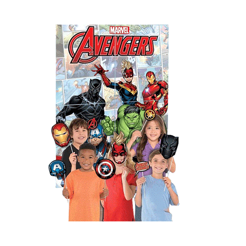 Avengers Scene Setter & Photo Props