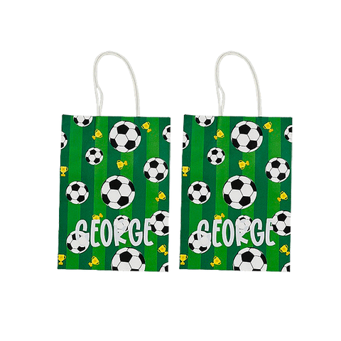 Soccer Pitch Perfect Personalised Party Bag