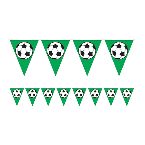 Pennant Flag Soccer Ball Banner