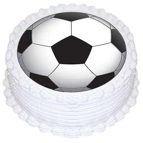 Soccer Edible Image 16cm Round