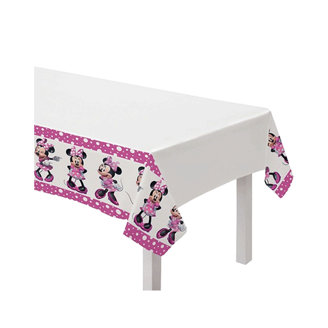 Minnie Mouse Plastic Table Cover