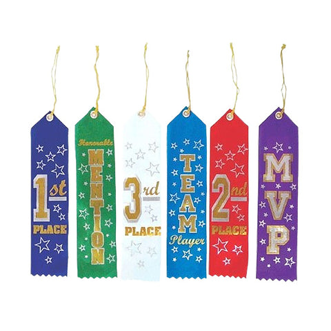 Recognition Ribbons Pack Of 6