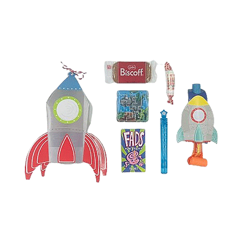 Blast Off Rocket Treat Box