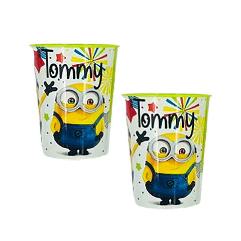 Minion Mania Personalised Party Cup