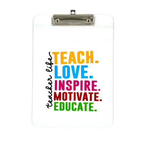 Teacher Life Clipboard