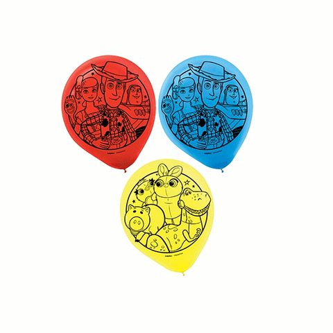 Toy Story 4 Latex Balloons Pack of 6