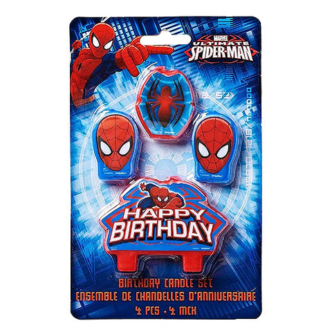 Spiderman Candle Set