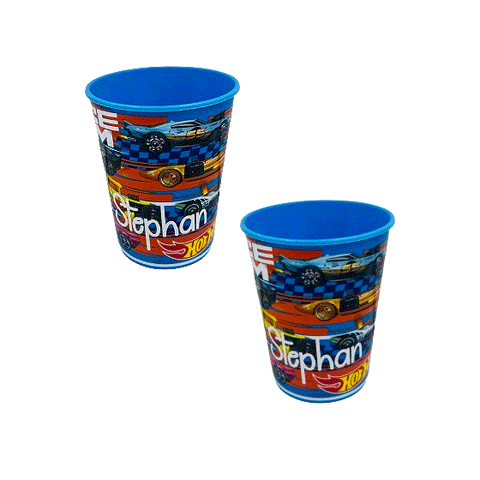 Hot Wheels Personalised Pit Stop Party Cup