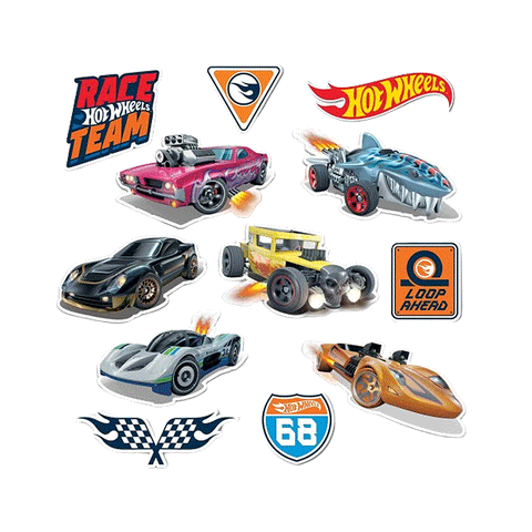 Hot Wheels Cut Outs