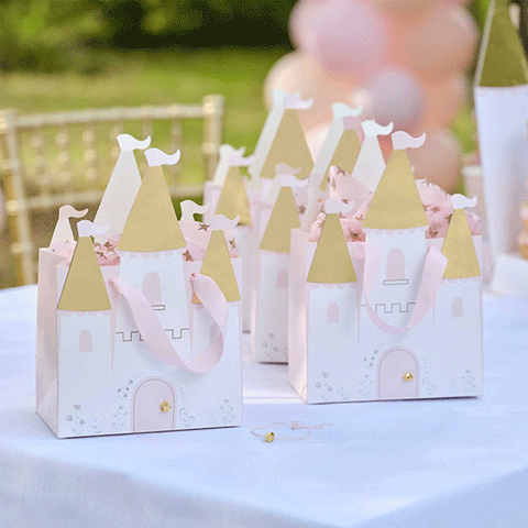 Princess Enchanted Castle Personalised Party Bag | Kids Party Favour