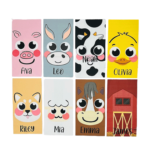 Farmyard Friends Personalised Party Bag Only