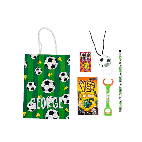 Soccer Pitch Perfect Personalised Party Bag