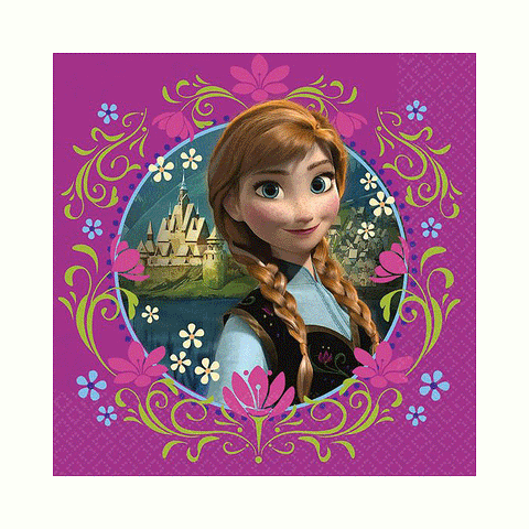 Frozen Lunch Napkins Pack of 16