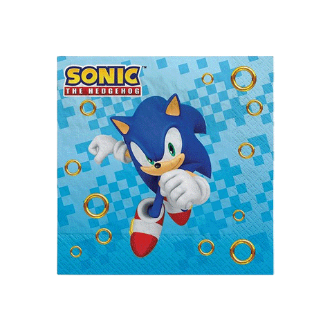 Sonic Lunch Napkins Pack of 16