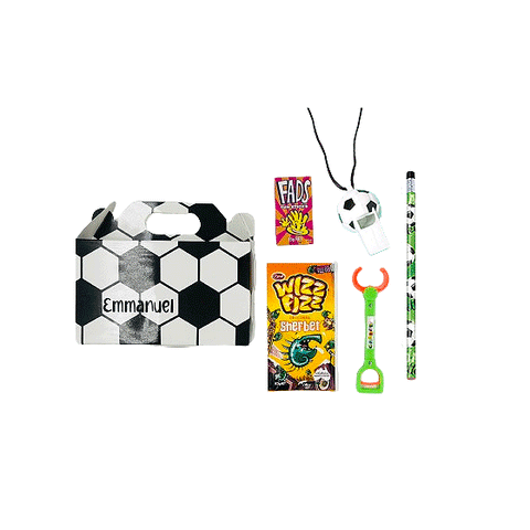 Kicking Goals Personalised Soccer Treat Box