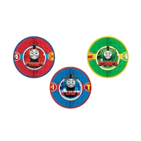 Thomas & Friends Honeycomb Decorations