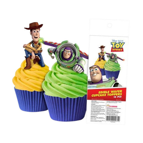 Toy Story Wafer Cupcake Toppers x 16